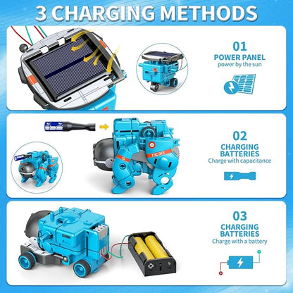 6-in-1 Solar Robot Toys