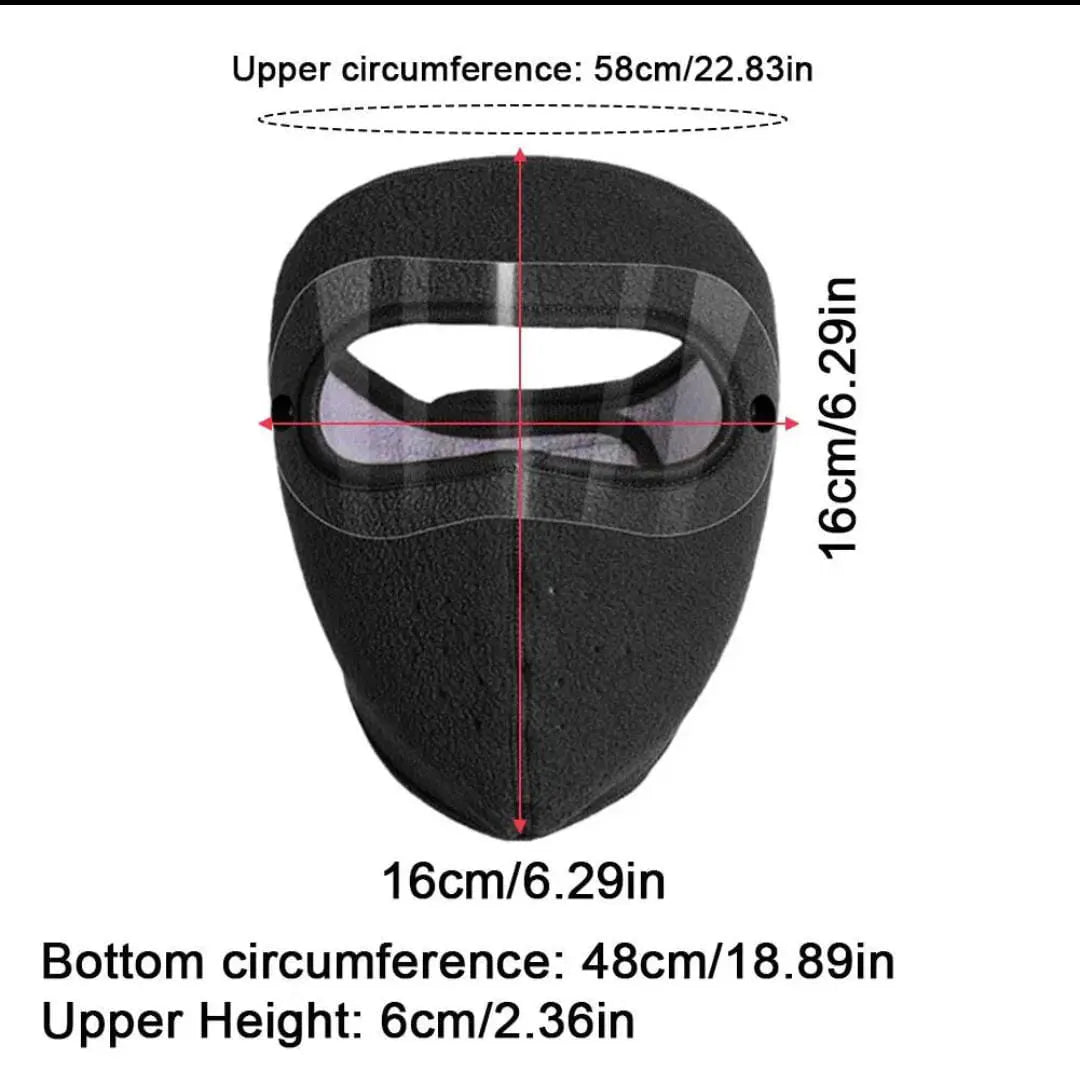 Windproof Full Face Mask Anti Dust Best For Bikers